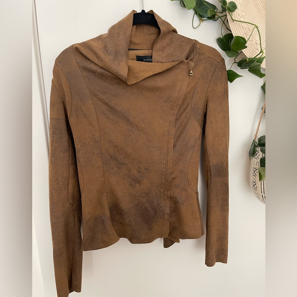 Zara suede jacket